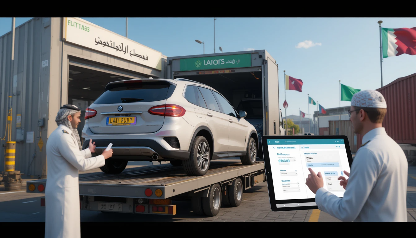 Exporting car to Qatar from the United Arab Emirates