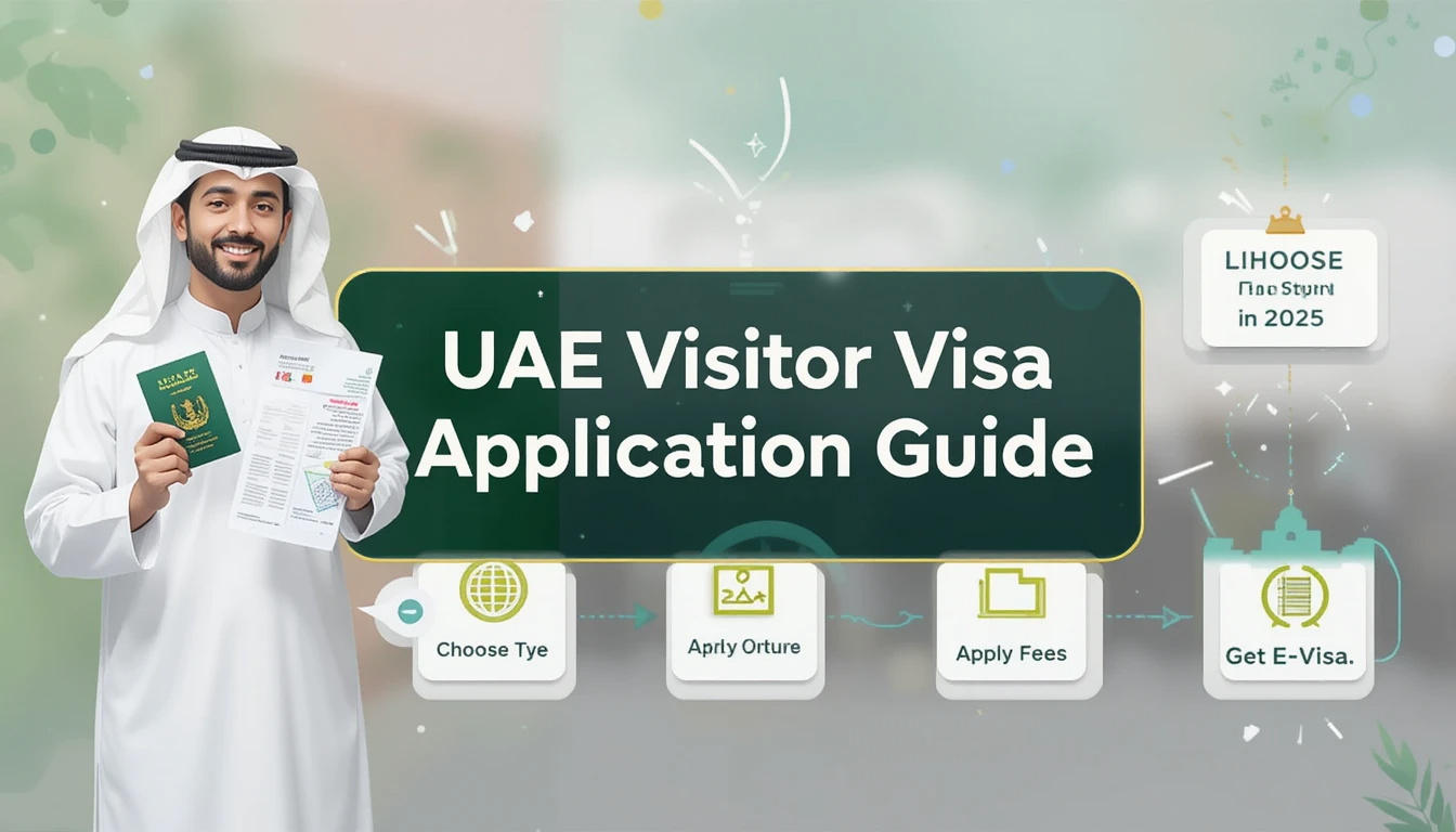 How to apply for a UAE Visitor Visa 2025 Step by Step Full Guide