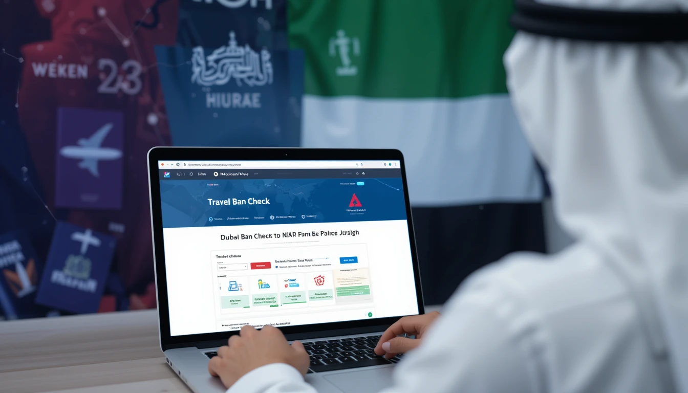 How to Check Travel Ban in UAE 2025 Easy Steps