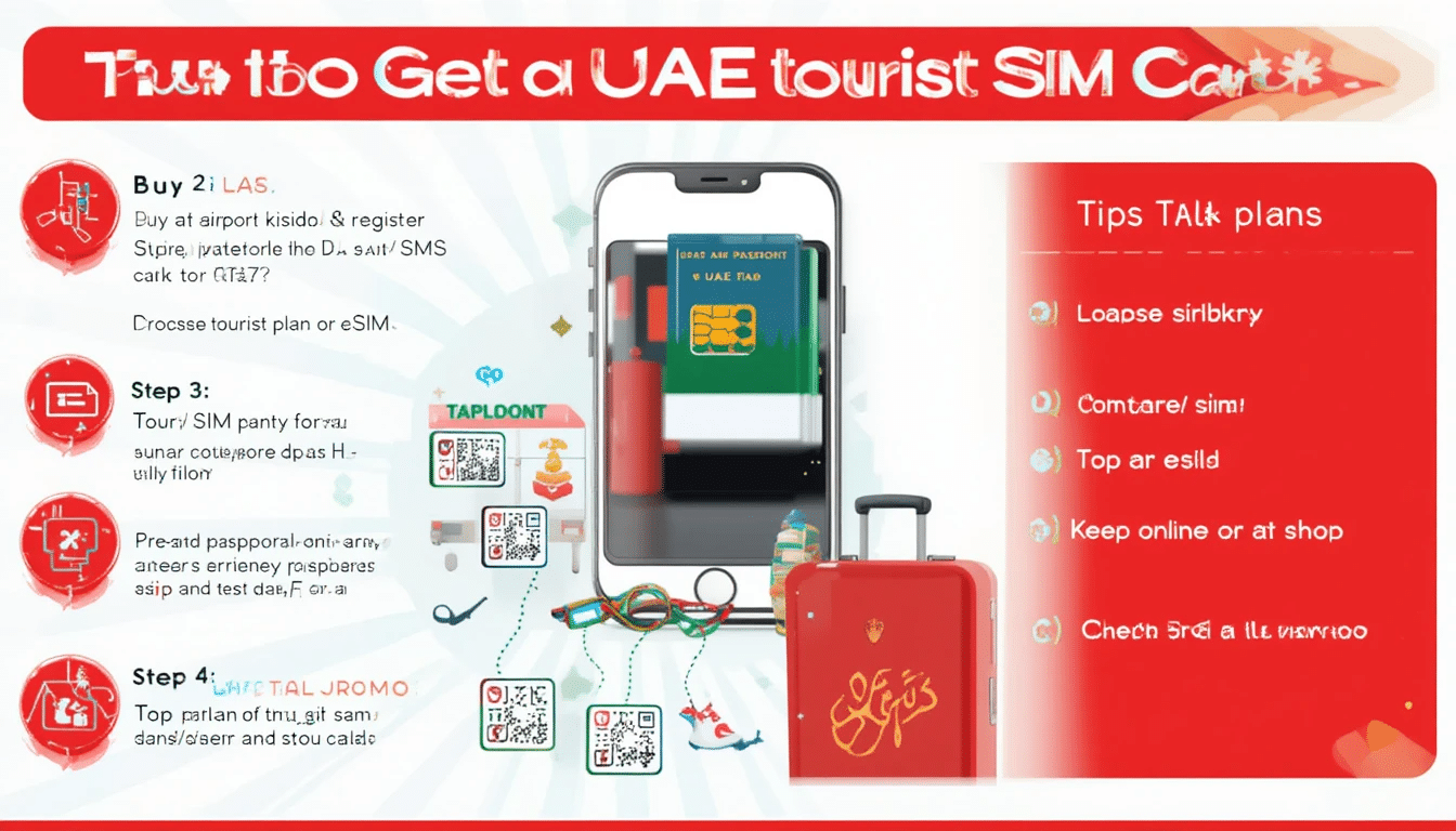 How to Get a UAE Tourist SIM Card 2025 Full Guide Step by step