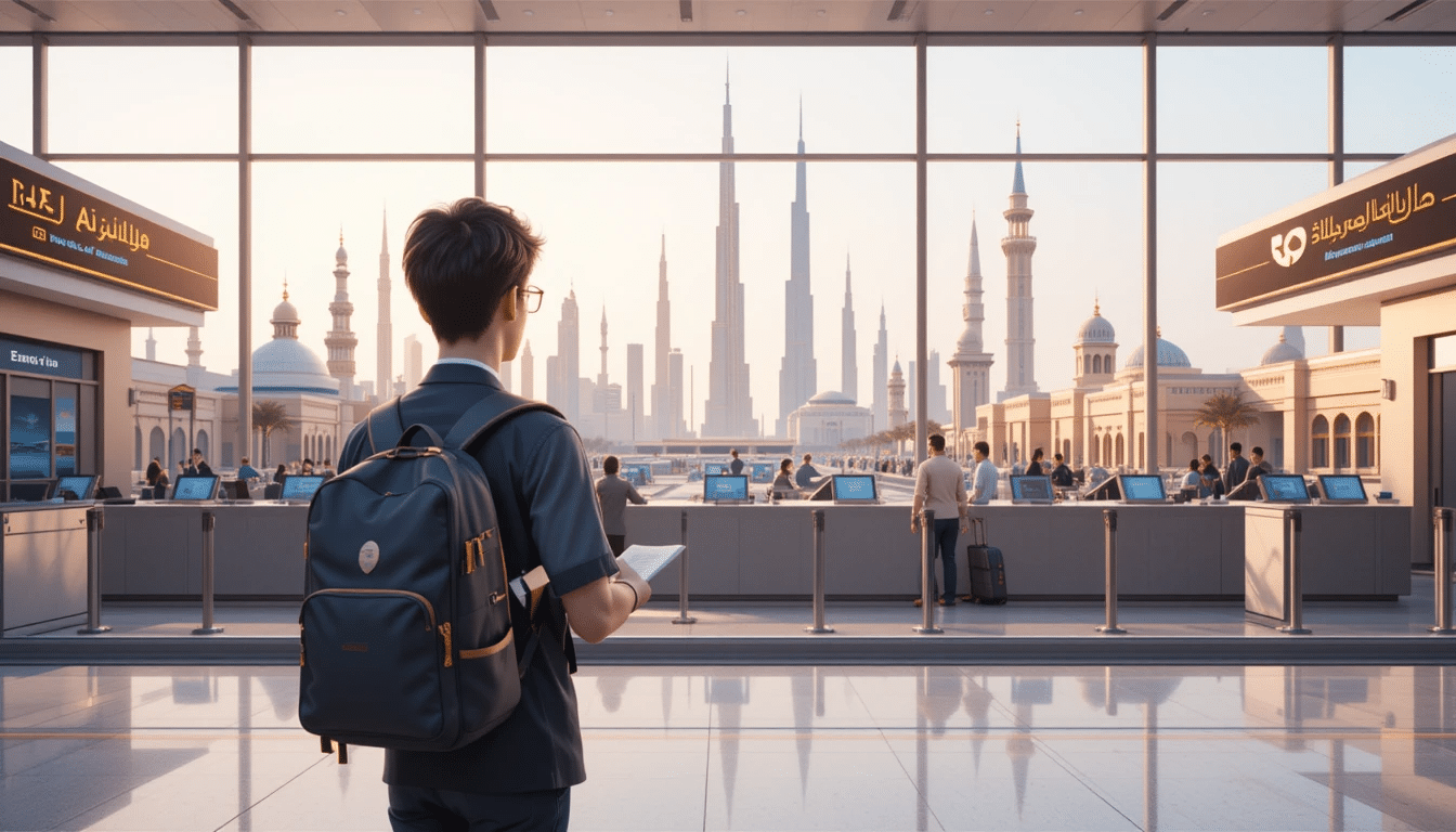 Student visa process for UAE universities full Guide 2025