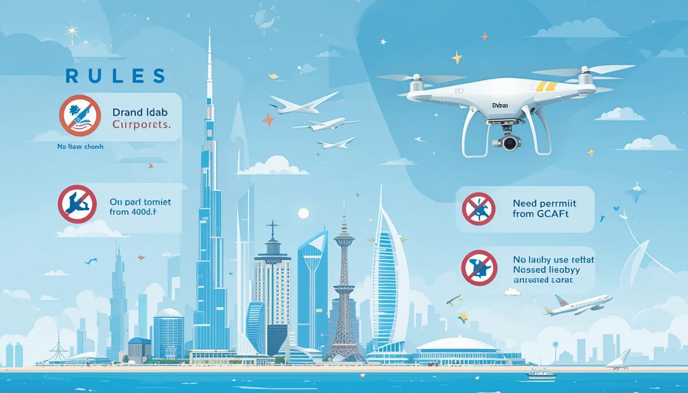 UAE Drone Camera Rules and Law 2025 Complete Details
